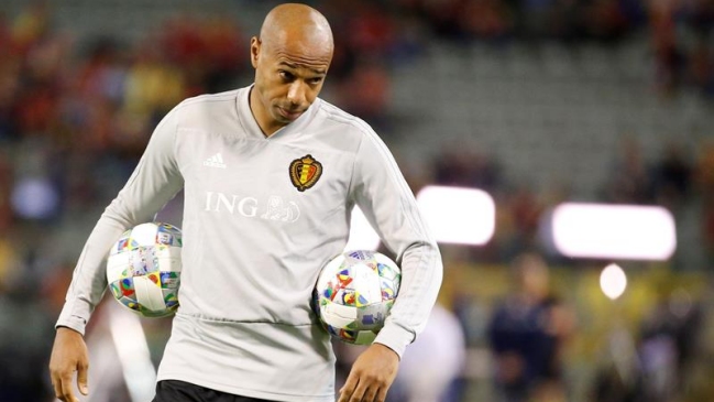 Thierry Henry dejará la selección de Bélgica para transformarse en el nuevo DT de AS Mónaco