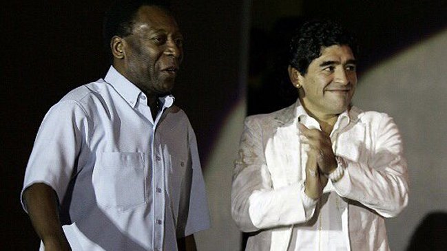 ¿Ironía? Pelé dedicó un particular saludo de cumpleaños a Maradona