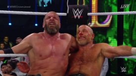 Degeneration X derrotó a The Undertaker y Kane en el Crown Jewel de WWE en Arabia Saudita