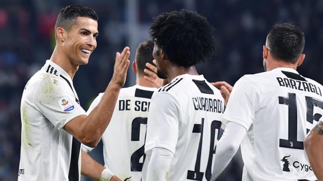 Juventus sigue firme en Italia empujado por Dybala, Cuadrado y Cristiano Ronaldo