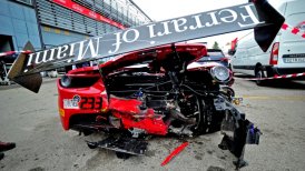 Benjamín Hites tuvo desafortunado cierre en Monza por el Ferrari Challenge
