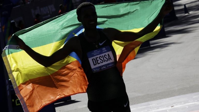 El etíope Lelisa Desisa ganó el Maratón de Nueva York en su estreno