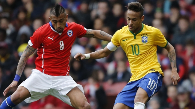Neymar se sumó al apoyo para "Monito" Vidal por el Copihue de Oro