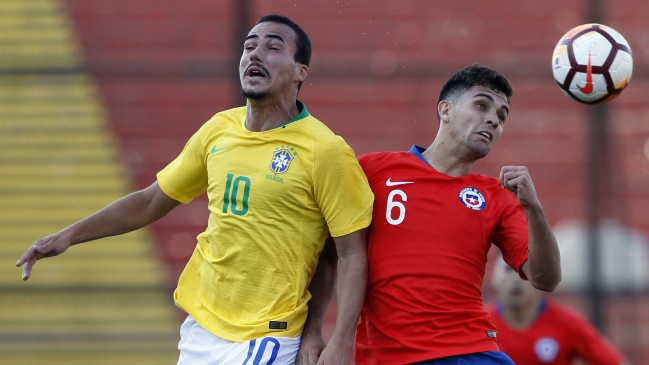 Chile tendrá a Brasil como rival en el Sudamericano sub 20 en 2019