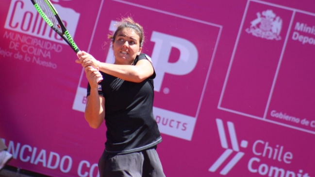 Fernanda Brito y Bárbara Gatica se instalaron en cuartos de final en ITF de Colina