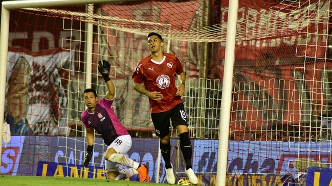 Pablo Hernández anotó y dio inicio a la goleada de Independiente sobre San Martín de Tucumán