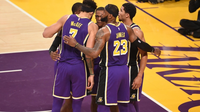 LeBron James comandó sólido triunfo de los Lakers ante Minnesota