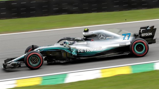 Valtteri Bottas dominó la segunda sesión de entrenamientos libres del Gran Premio de Sao Paulo