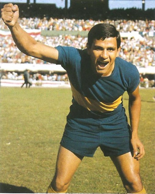 Ramón Héctor Ponce, volante argentino. Boca: 1966-1974. Ganó dos ligas y una Copa Argentina con los xeneizes.