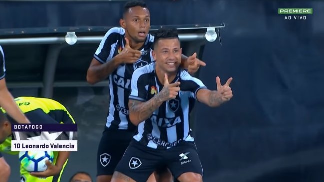Valencia deslumbró con un gol en la victoria que metió a Botafogo en zona de Copa Sudamericana