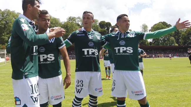Primera B: Wanderers goleó a Valdivia y avanzó en la liguilla