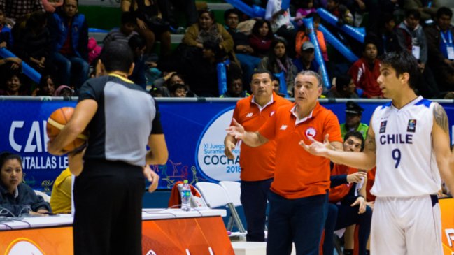 Jorge Luis Alvarez será el nuevo entrenador de la selección chilena de baloncesto