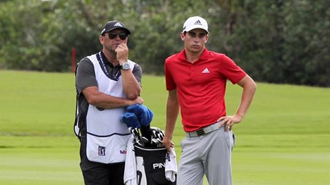 Joaquín Niemann quedó relegado en el RSM Classic del PGA Tour tras irregular jornada