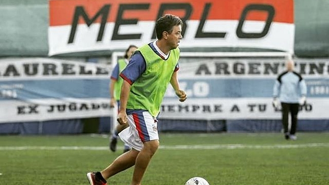 Marcelo Gallardo marcó un golazo en amistoso benéfico jugado en Argentina
