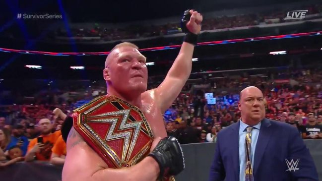 Brock Lesnar derrotó a Daniel Bryan en intenso duelo de campeones en WWE Survivor Series