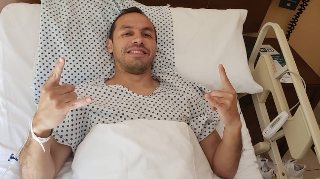 Marcelo Díaz fue operado: "A trabajar muy duro para volver pronto"