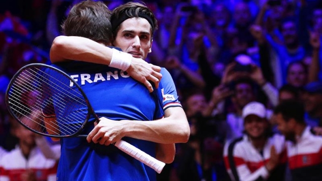 Francia prolongó la definición de Copa Davis tras derrotar en dobles a Croacia
