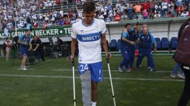 No hay rotura de ligamentos: Ignacio Saavedra sufrió un esguince de rodilla