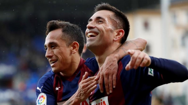 Eibar rescató un empate contra Valencia con Fabián Orellana como titular