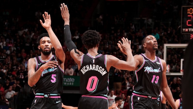 Miami Heat rompió racha triunfal de Houston Rockets en la NBA