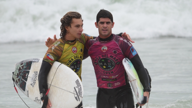 Hermanos De la Torre y Lorena Fica brillaron en segunda jornada de Open de surf en Reñaca