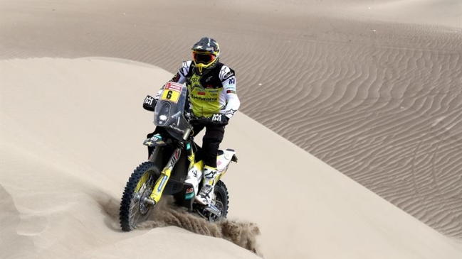Pablo Quintanilla ganó la sexta etapa y recuperó el liderato del Dakar