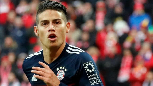 Bayern Munich decidirá futuro de James Rodríguez tras la segunda vuelta de la Bundesliga