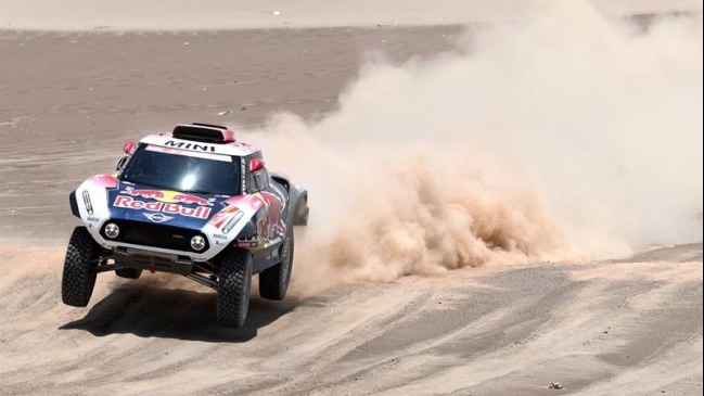Stéphane Peterhansel abandonó el Dakar en la penúltima etapa