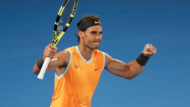 Rafael Nadal le pasó por encima a la promesa local en el Abierto de Australia