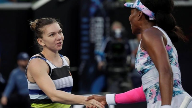 Simona Halep derrotó a Venus Williams y enfrentará a Serena en el Abierto de Australia