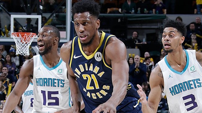 Indiana Pacers le dio una paliza a Charlotte Hornets