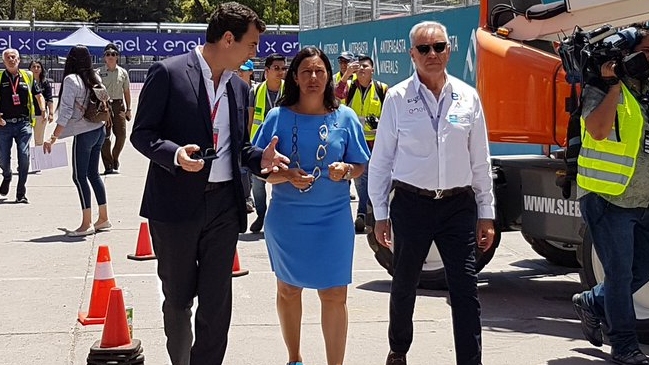 Ministra del Deporte y la Fórmula E: Chile tiene capacidad para organizar eventos de primer nivel