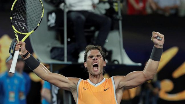 Rafael Nadal barrió con Tsitsipas y alcanzó su quinta final en el Abierto de Australia