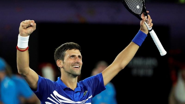 Un implacable Novak Djokovic demolió a Lucas Pouille y jugará la final del Abierto de Australia