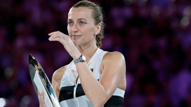Petra Kvitova tras caer en la final de Australia: Yo sólo intento sacar el máximo de lo mínimo
