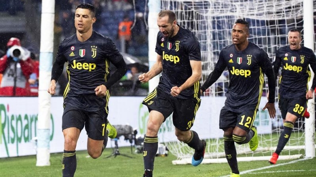 Cristiano Ronaldo le dio el triunfo a Juventus ante Lazio por la Serie A