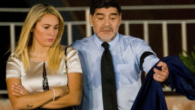 ¿La final entre River y Boca provocó el quiebre de la relación amorosa de Maradona?
