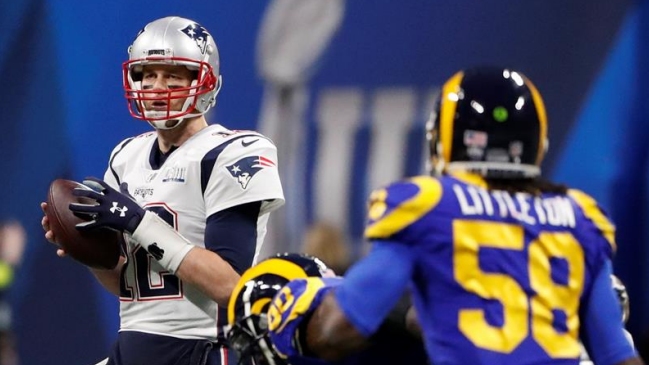 New England Patriots y Los Angeles Rams chocan en la versión 53 del Super Bowl