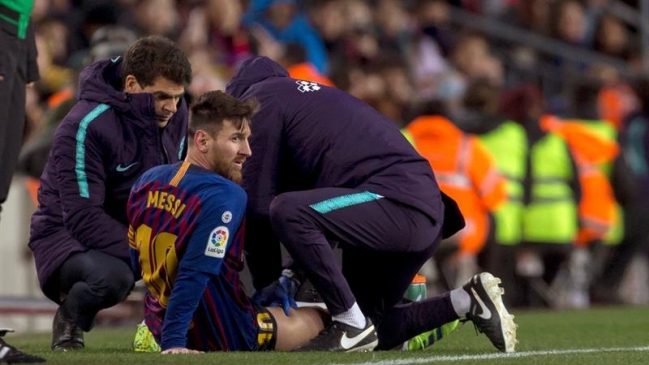 Lionel Messi se sometió a tratamiento para llegar al clásico con Real Madrid