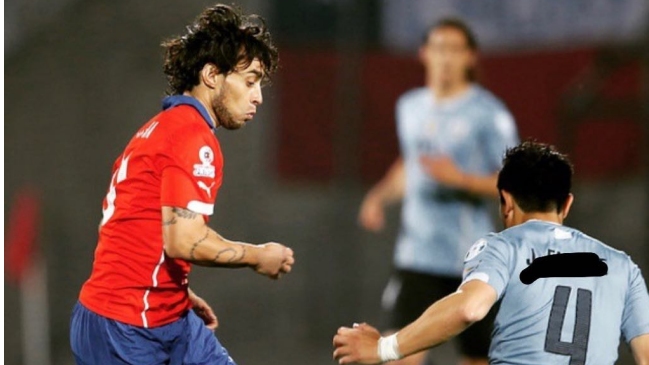 Jorge Valdivia recordó el legendario túnel que le hizo a Jorge Fucile en la Copa América 2015