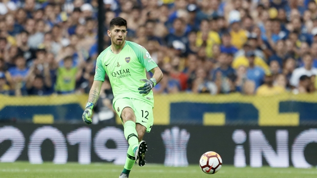 Arquero de Boca Juniors Agustín Rossi firmará en un equipo de Chile según prensa argentina
