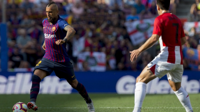 Arturo Vidal y FC Barcelona buscarán regresar a los triunfos enfrentando a Athletic de Bilbao