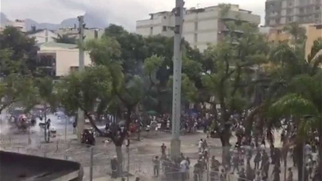 Disturbios en final de la Copa Guanabara dejaron al menos 30 heridos en Río de Janeiro
