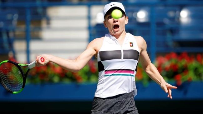 Simona Halep sentenció su paso a cuartos de final en Dubai con victoria sobre Tsurenko