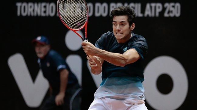 Christian Garín pasó por primera vez a cuartos en un ATP y será el nuevo número uno de Chile