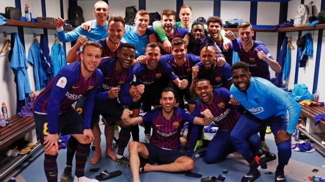 La felicidad de Vidal luego del contundente triunfo de Barcelona: ¡Otra final más gracias a Dios!