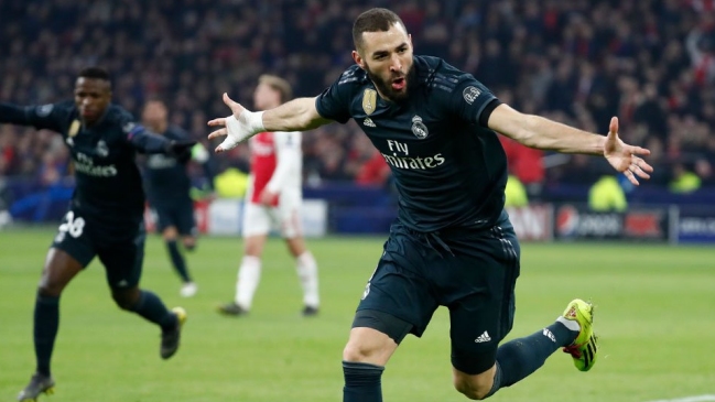 Real Madrid buscará sellar su paso a cuartos de final de la Champions League frente a Ajax