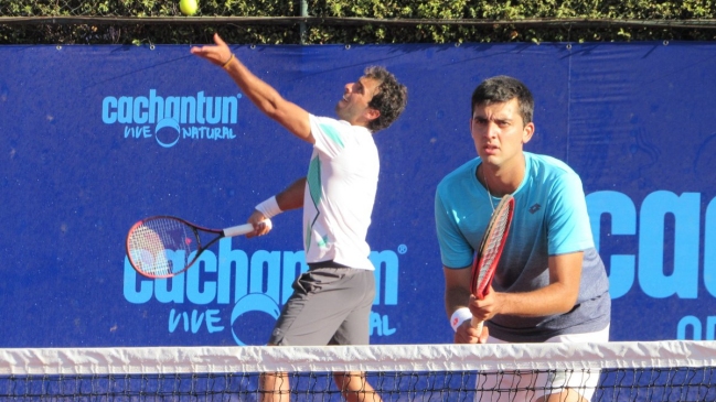 Gonzalo Lama y Tomás Barrios avanzaron a semifinales de dobles del Challenger de Santiago