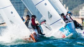 Velero "Morenita" lidera el Campeonato Nacional Santander de la Clase J/70