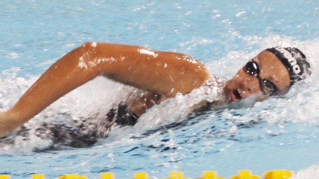 Kristel Kobrich obtuvo el cuarto lugar en los 800 metros libres del Tyr Pro Swim Series